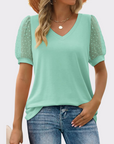 Avalance™| Lisa Elegant V-Neck Top