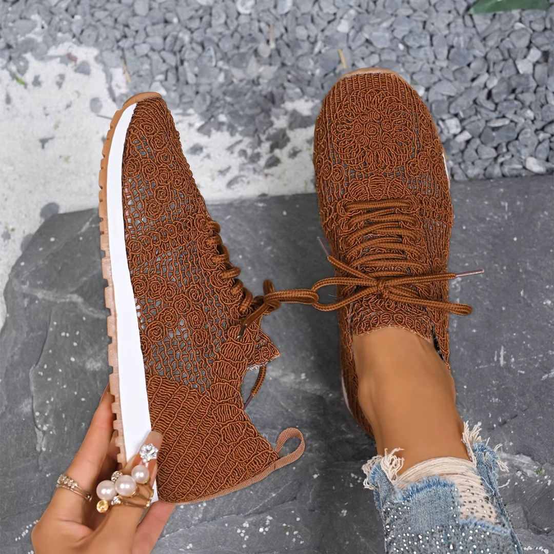 Avalance™| Ferana Orthopedic Lace Sneakers