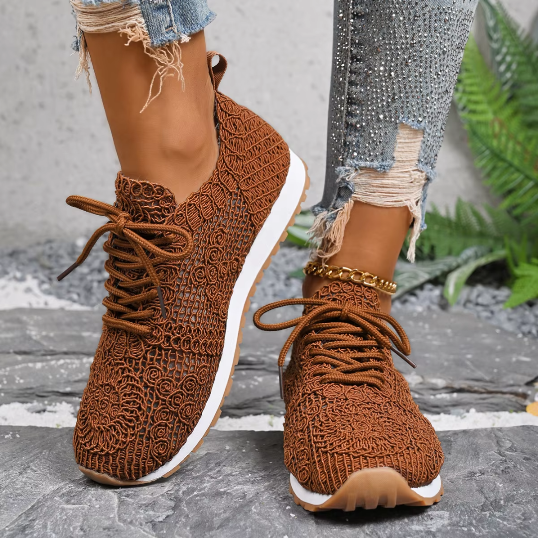 Avalance™| Ferana Orthopedic Lace Sneakers