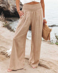 Avalance™| Wide Linen Trousers