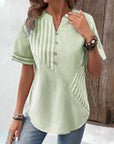 Avalance™| Elegant Striped Blouse