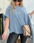 Avalance™| Oversized Studded Tee