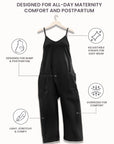 Avalance™| Oversized Maternity & Postpartum Jumpsuit