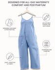 Avalance™| Oversized Maternity & Postpartum Jumpsuit