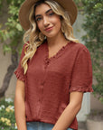 Avalance™| Casual Chiffon V-Neck Shirt