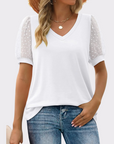 Avalance™| Lisa Elegant V-Neck Top