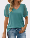 Avalance™| Lisa Elegant V-Neck Top