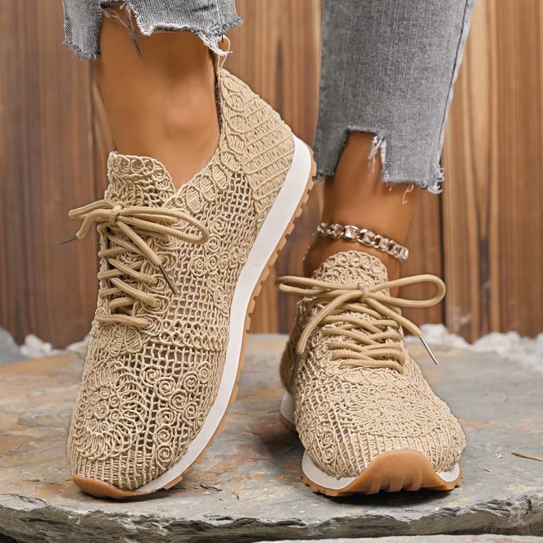 Avalance™| Ferana Orthopedic Lace Sneakers