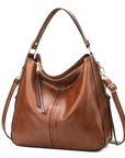 Avalance™| Giselle Leather Shoulder Bag