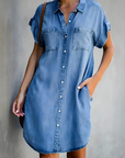 Avalance™| Tummy Covering Denim Dress