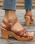 Avalance™| Orthopedic Mid Heel Sandals