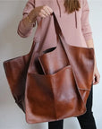 Avalance™| Muller Oversized Leather Bag