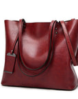 Avalance™| Yade Leather Crossbody-Tote Bag