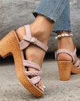 Avalance™| Orthopedic Mid Heel Sandals