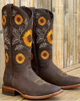Avalance™| Embroidered Floral Boots