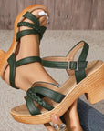 Avalance™| Orthopedic Mid Heel Sandals