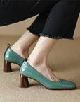 Avalance™| Mavis Mid Heeled Pumps