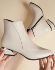 Avalance™| Valencia Leather Ankle Boots