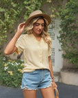 Avalance™| Casual Chiffon V-Neck Shirt