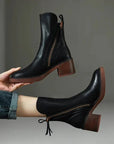 Avalance™| Harper Leather Ankle Boots