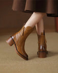 Avalance™| Harper Leather Ankle Boots