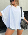 Avalance™| Oversized Studded Tee