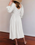 Avalance™| French Folded Sleeves Dress