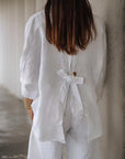 Avalance™| Linen Elegant Blouse