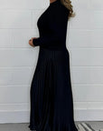 Avalance™| Long Sleeve Jumper + Pleated Bottom Dress