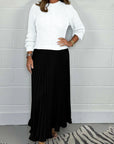 Avalance™| Long Sleeve Jumper + Pleated Bottom Dress