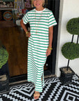 Avalance™| Mona Striped Maxi Dress