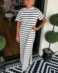 Avalance™| Mona Striped Maxi Dress